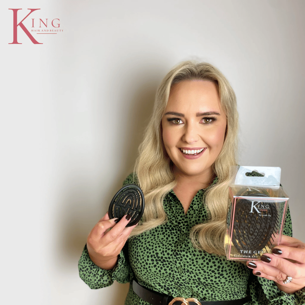 King Hair & Beauty The Gem Hairbrush- Lillys Pharmacy and Health Store