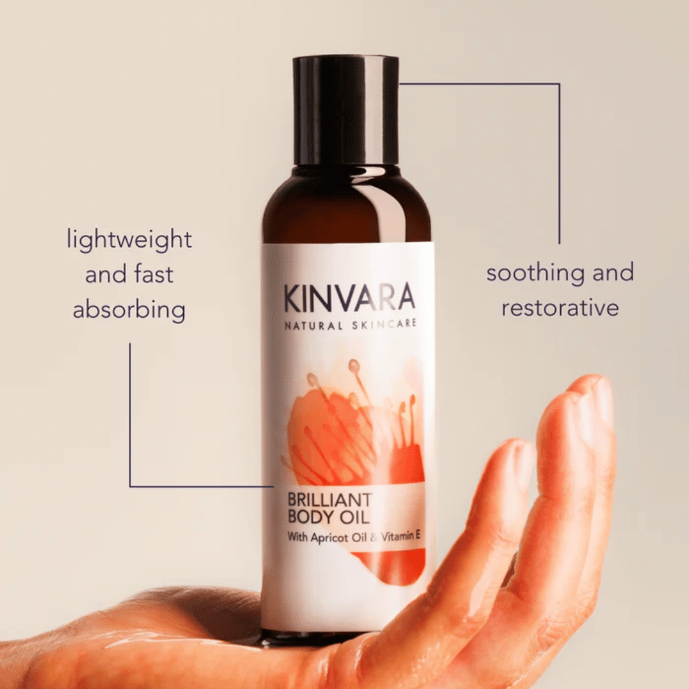 Kinvara Brilliant Body Oil 150ml- Lillys Pharmacy and Health Store