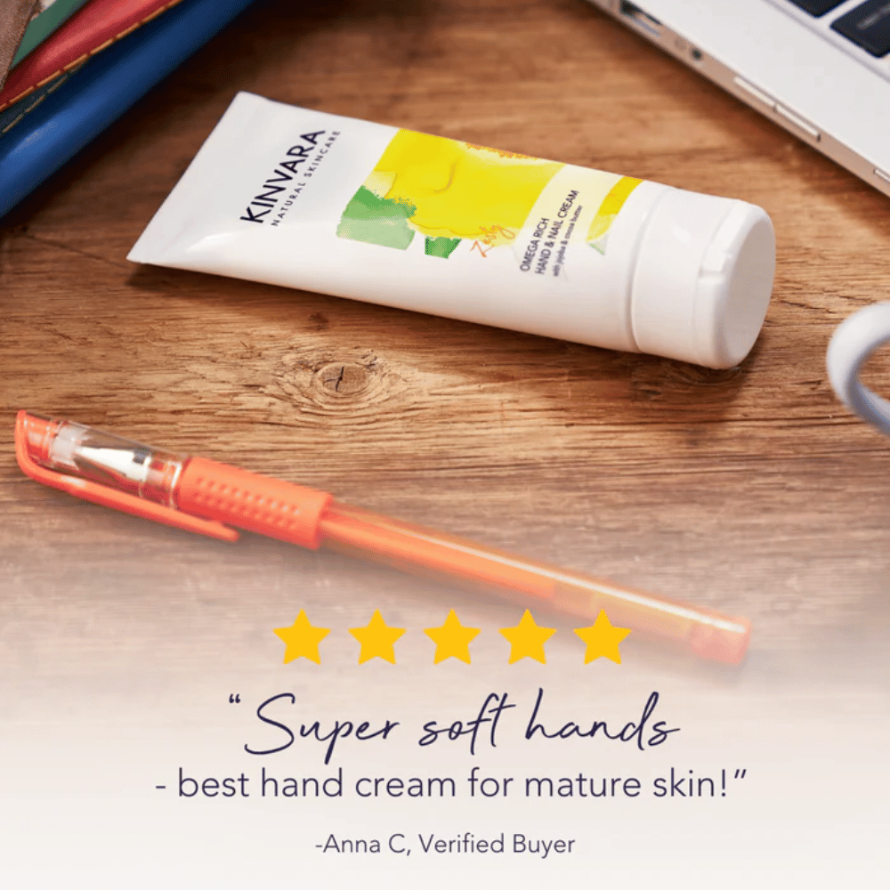 Kinvara Omega Rich Hand & Nail Cream- Lillys Pharmacy and Health Store