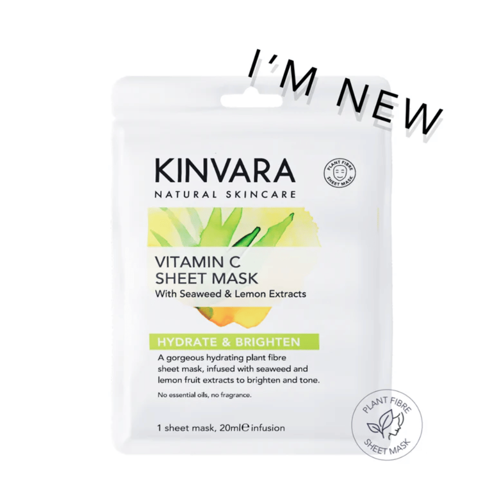 Kinvara Vitamin C Sheet Mask 1pc- Lillys Pharmacy and Health Store