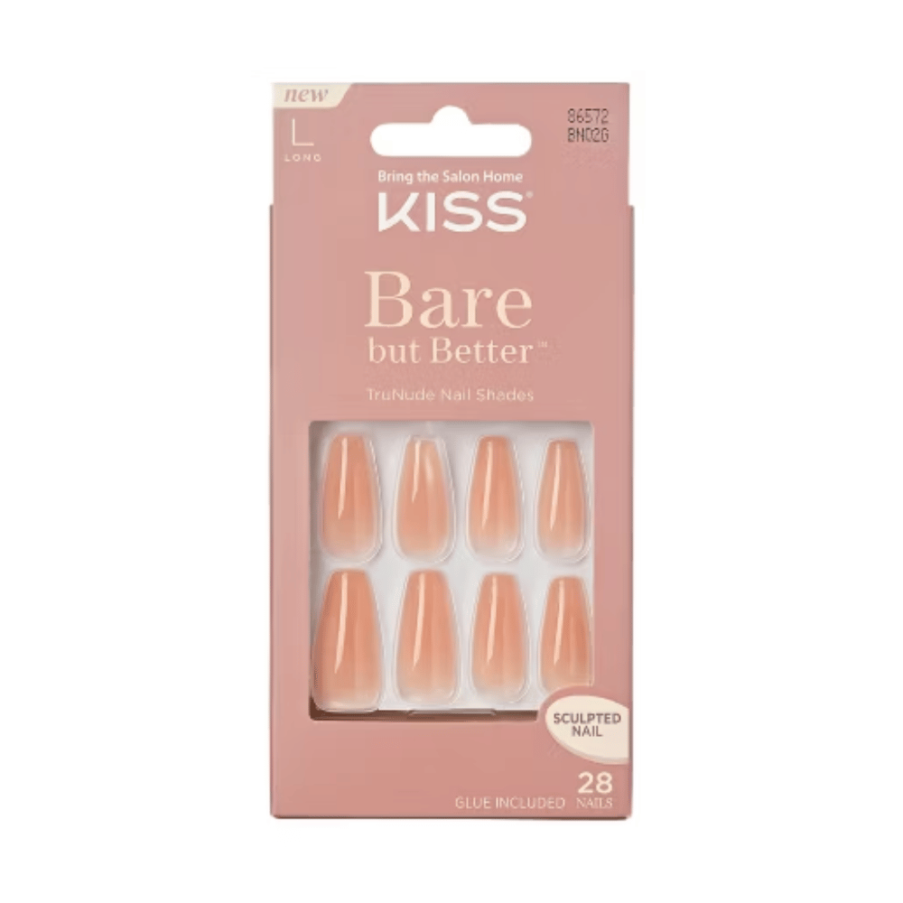 Kiss Bare But Better Nude Short Nails