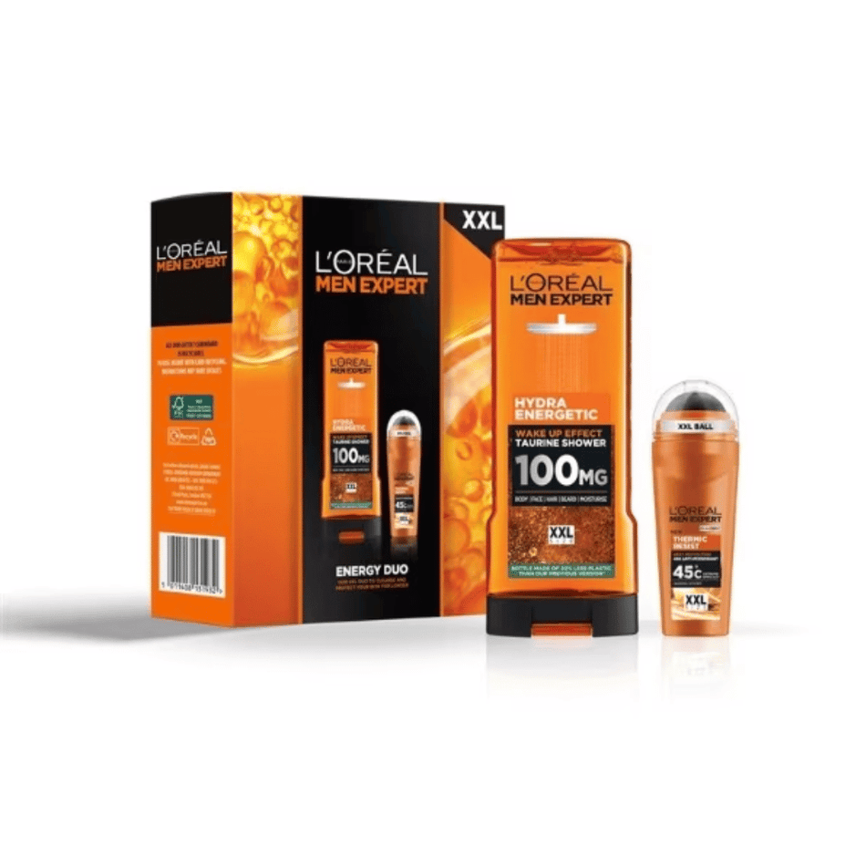 L'Oreal Men Expert Energy Duo Gift Set XXL- Lillys Pharmacy and Health Store