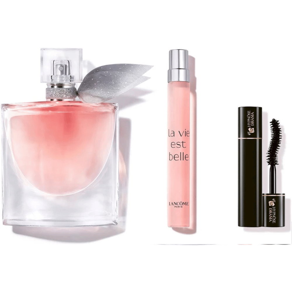 Lancome La Vie Est Belle 50ml 3 Piece Gift Set - 50ml Eau de Parfum Spray, 10ml Eau de Parfum Spray, 2ml Mascara- Lillys Pharmacy and Health Store