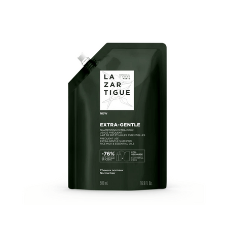 Lazartigue Extra-Gentle Shampoo Refill 500ml- Lillys Pharmacy and Health Store