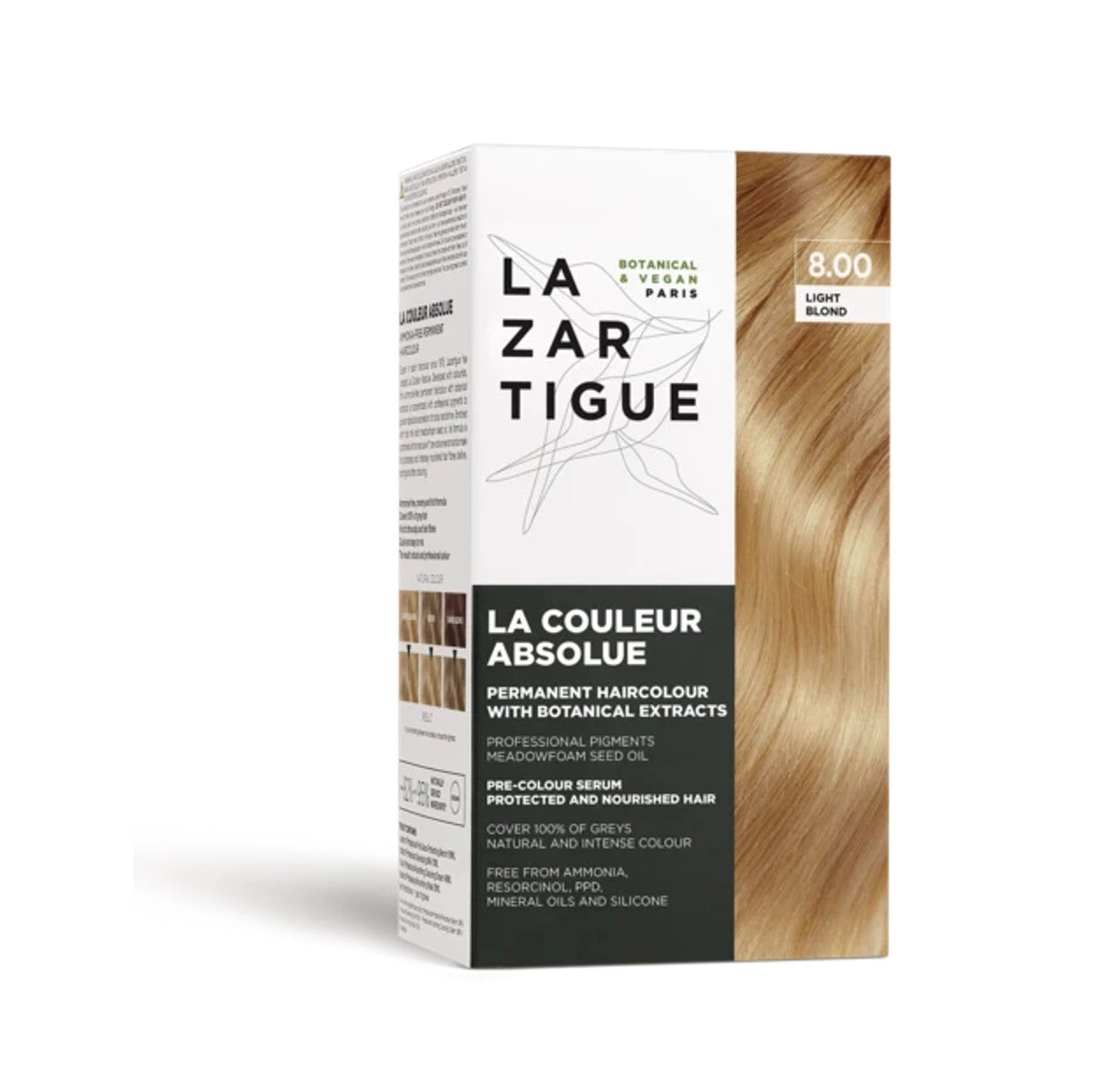 Lazartigue Haircolour - LA COULEUR ABSOLUE 8.00 LIGHT BLONDE- Lillys Pharmacy and Health Store