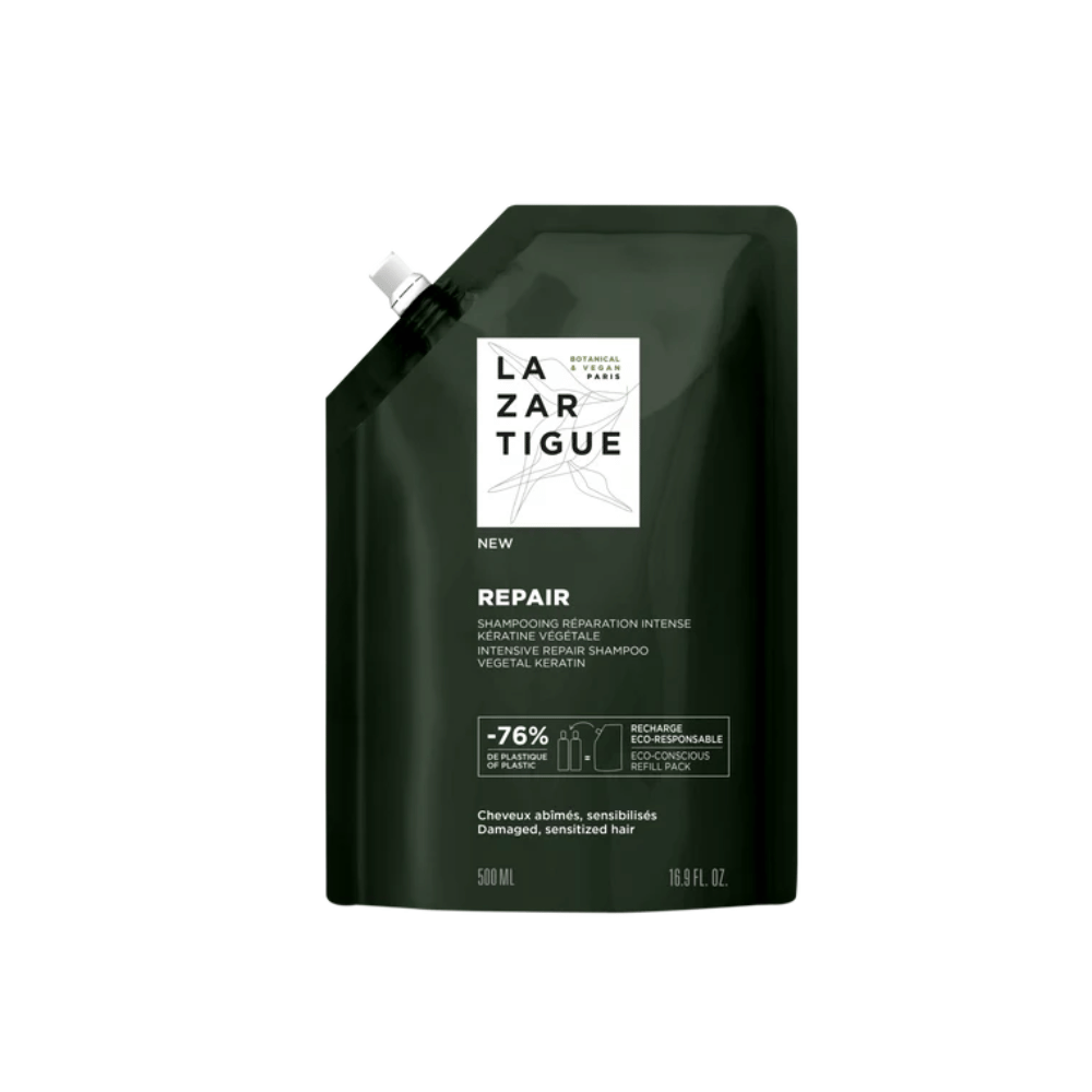 Lazartigue Repair Shampoo Refill 500ml- Lillys Pharmacy and Health Store