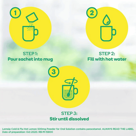 Lemsip Original 5's- Lillys Pharmacy and Health Store