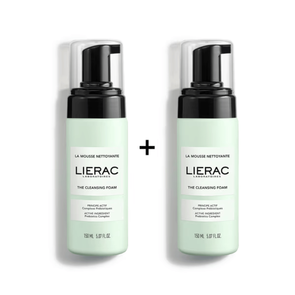 Lierac CLEANSER Duo Cleansing Foam 2 x 150 ml- Lillys Pharmacy and Health Store