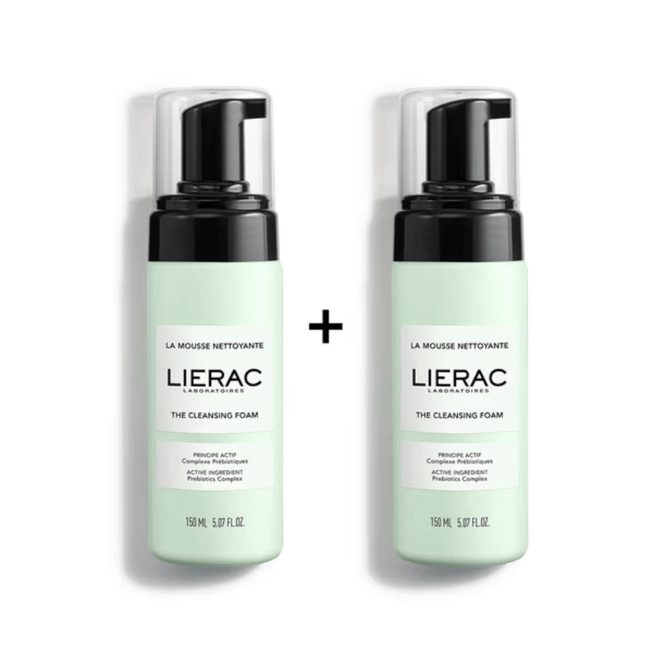 Lierac CLEANSER Duo Cleansing Foam 2 x 150 ml- Lillys Pharmacy and Health Store