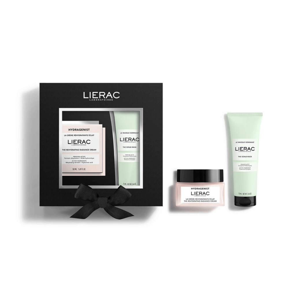Lierac HYDRAGENIST Set (Cream Hydration Radiance + Scrub Mask)- Lillys Pharmacy and Health Store
