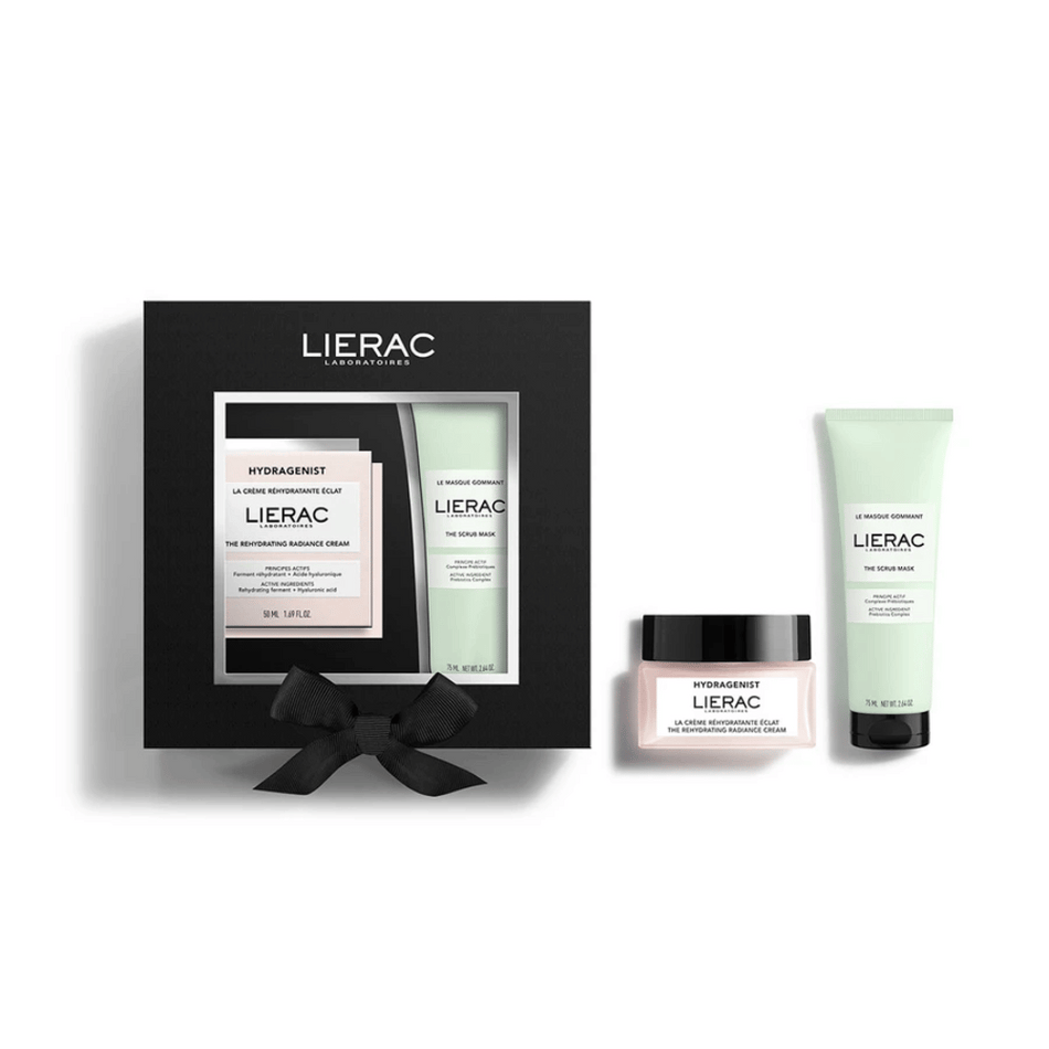 Lierac HYDRAGENIST Set (Cream Hydration Radiance + Scrub Mask)- Lillys Pharmacy and Health Store