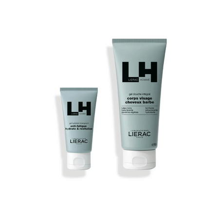 Lierac Homme 3 in 1 Essentials Energizing Gel 50ml + Integral Gel 200ml- Lillys Pharmacy and Health Store
