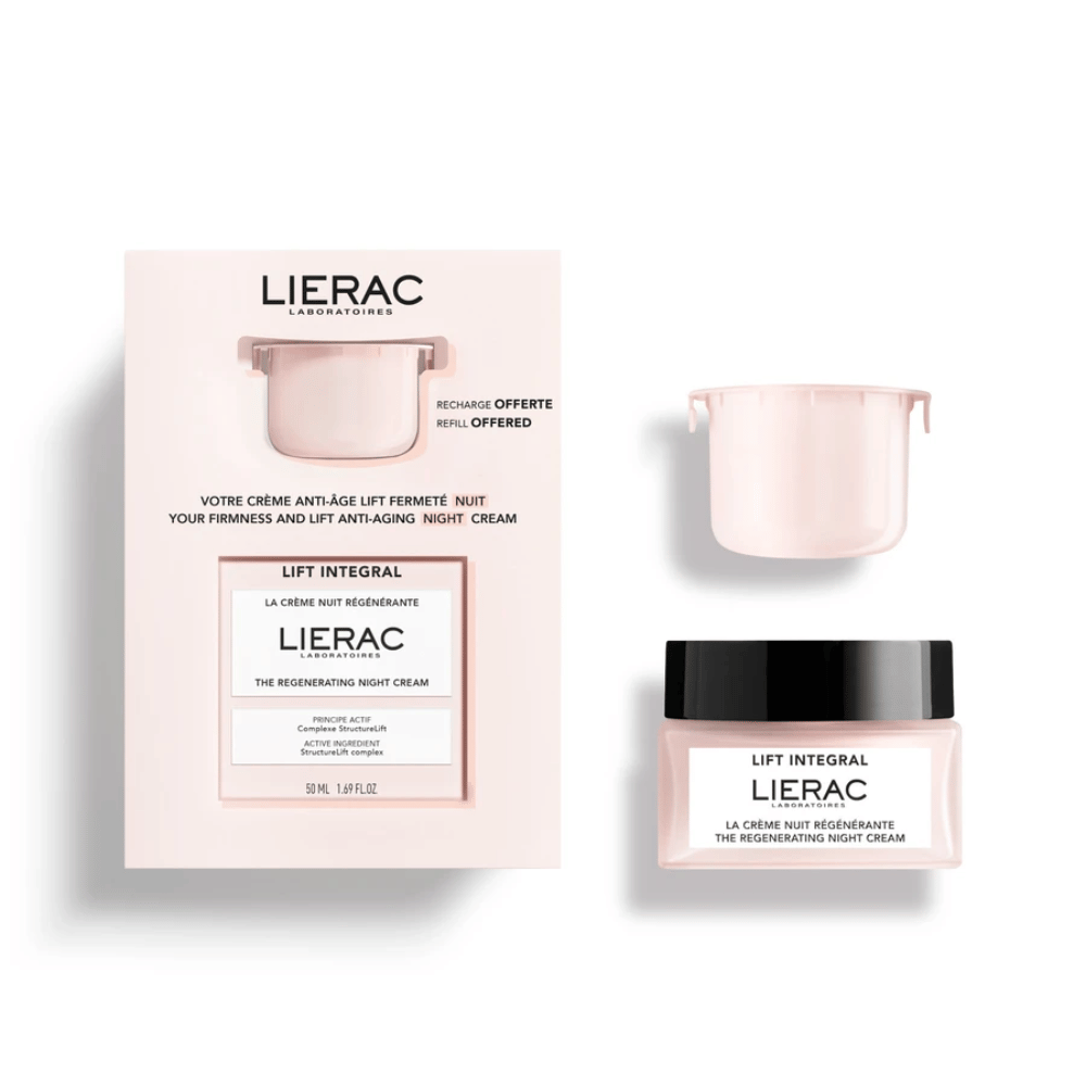 Lierac LIFT INTEGRAL Night Cream + Free Refill Set- Lillys Pharmacy and Health Store