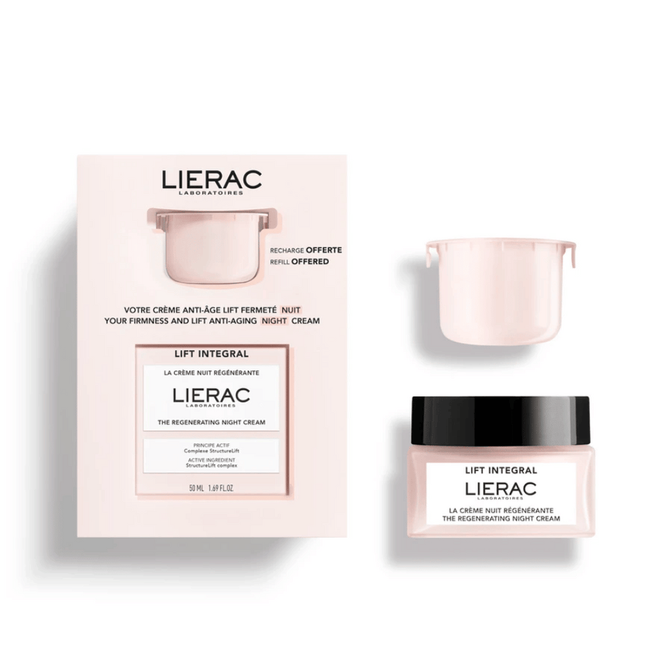 Lierac Lift Integral Night Cream + Free Refill Set- Lillys Pharmacy and Health Store