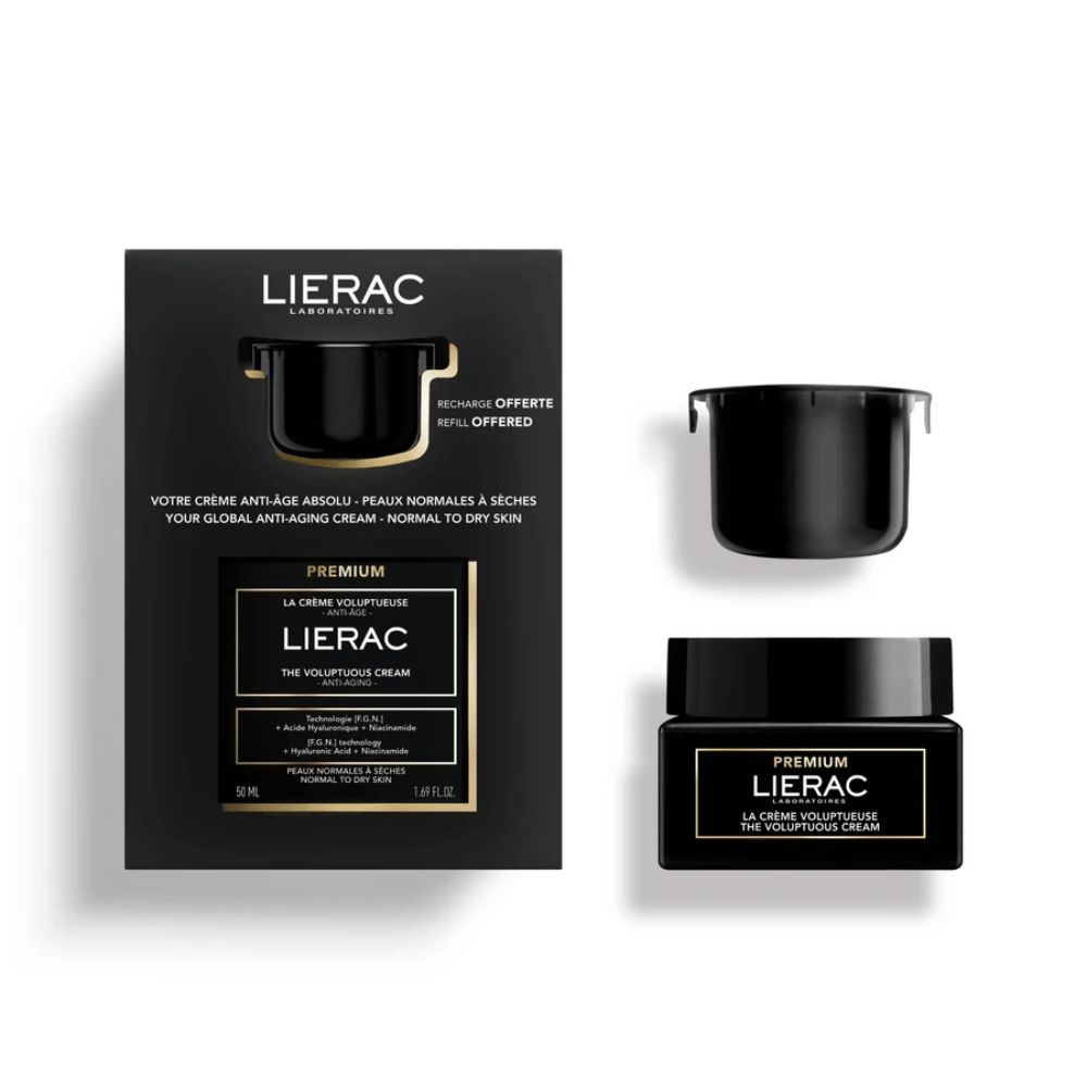 Lierac PREMIUM Voluptuous Cream + Free Refill Set- Lillys Pharmacy and Health Store