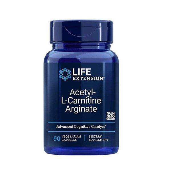 Life Extension AcetylLCarnitine Arginate 90 vcaps- Lillys Pharmacy and Health Store