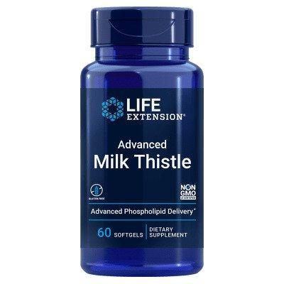 Life Extension Advanced Milk Thistle 60 softgels- Lillys Pharmacy and Health Store