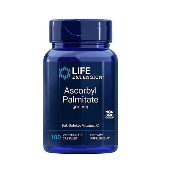 Life Extension Ascorbyl Palmitate, 500mg 100 vcaps- Lillys Pharmacy and Health Store