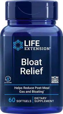 Life Extension Bloat Relief 60 softgels- Lillys Pharmacy and Health Store