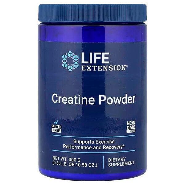 Life Extension Creatine Powder 300g- Lillys Pharmacy and Health Store