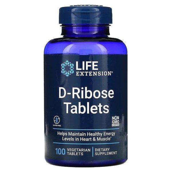 Life Extension DRibose Tablets 100 vegetarian tabs- Lillys Pharmacy and Health Store