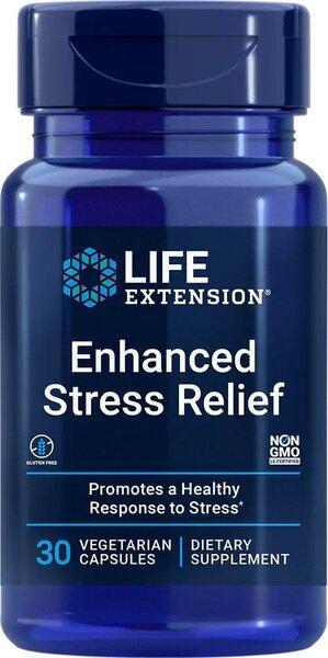 Life Extension Enhanced Stress Relief 30 vcaps- Lillys Pharmacy and Health Store