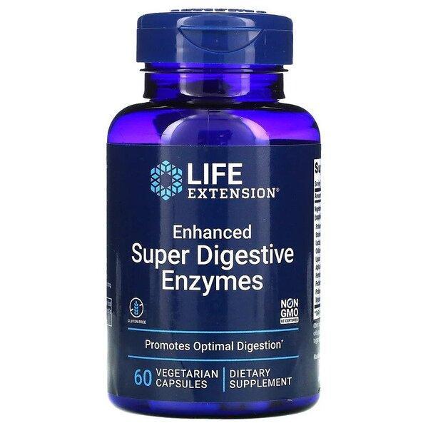 Life Extension Enhanced Super Digestive Enzymes 60 vcaps- Lillys Pharmacy and Health Store