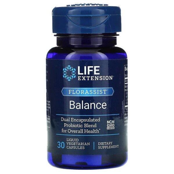 Life Extension Florassist Balance 30 liquid vcaps- Lillys Pharmacy and Health Store