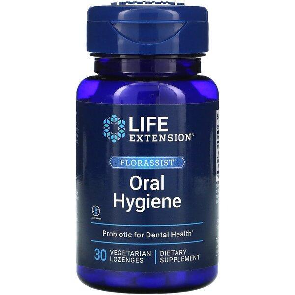 Life Extension Florassist Oral Hygiene 30 vegetarian lozenges- Lillys Pharmacy and Health Store