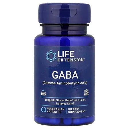 Life Extension Gaba - 60 Vcaps - Lilly's Pharmacy