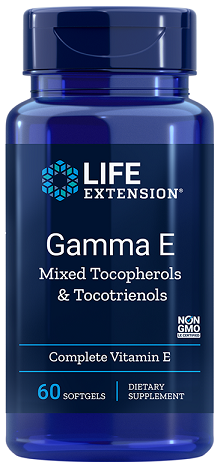 Life Extension Gamma E Mixed Tocopherols & Tocotrienols 60 softgels- Lillys Pharmacy and Health Store
