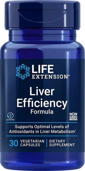 Life Extension Liver Efficiency Formula 30 vcaps- Lillys Pharmacy and Health Store
