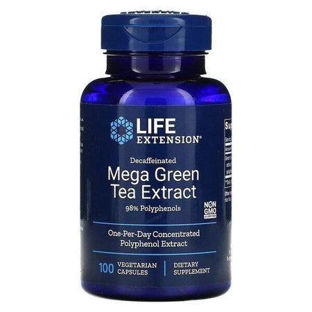 Life Extension Mega Green Tea Extract 100 vcaps- Lillys Pharmacy and Health Store