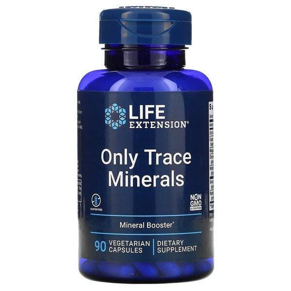 Life Extension Only Trace Minerals 90 vcaps- Lillys Pharmacy and Health Store