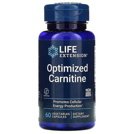 Life Extension Optimized Carnitine 60 caps- Lillys Pharmacy and Health Store