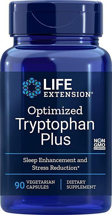 Life Extension Optimized Tryptophan Plus 90 vcaps- Lillys Pharmacy and Health Store