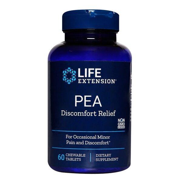 Life Extension PEA Discomfort Relief 60 chewable tablets- Lillys Pharmacy and Health Store