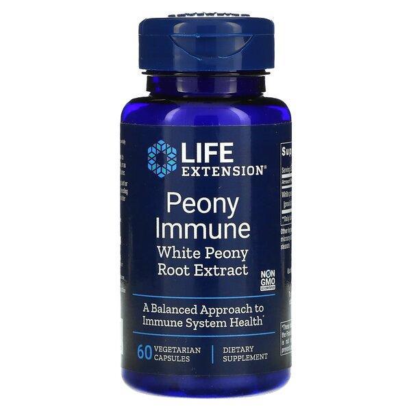Life Extension Peony Immune 60 vcaps- Lillys Pharmacy and Health Store