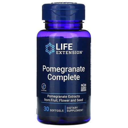 Life Extension Pomegranate Complete 30 softgels- Lillys Pharmacy and Health Store