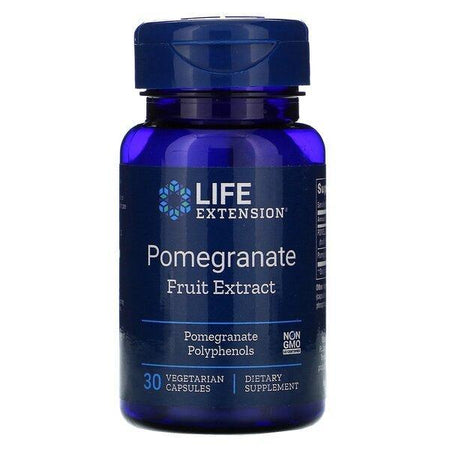 Life Extension Pomegranate Fruit Extract 30 vcaps- Lillys Pharmacy and Health Store