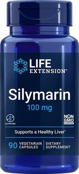 Life Extension Silymarin, 100mg 90 vcaps- Lillys Pharmacy and Health Store