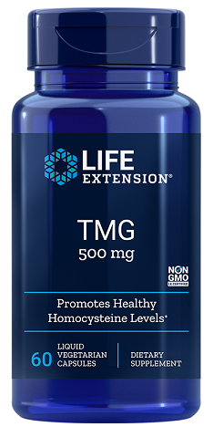 Life Extension TMG, 500mg 60 liquid vcaps- Lillys Pharmacy and Health Store