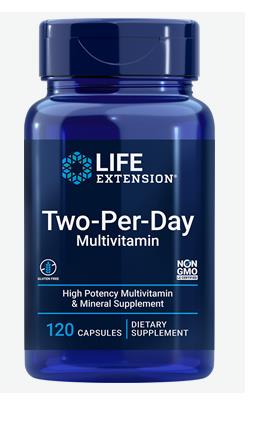 Life Extension TwoPerDay, Multivitamin 120 caps- Lillys Pharmacy and Health Store