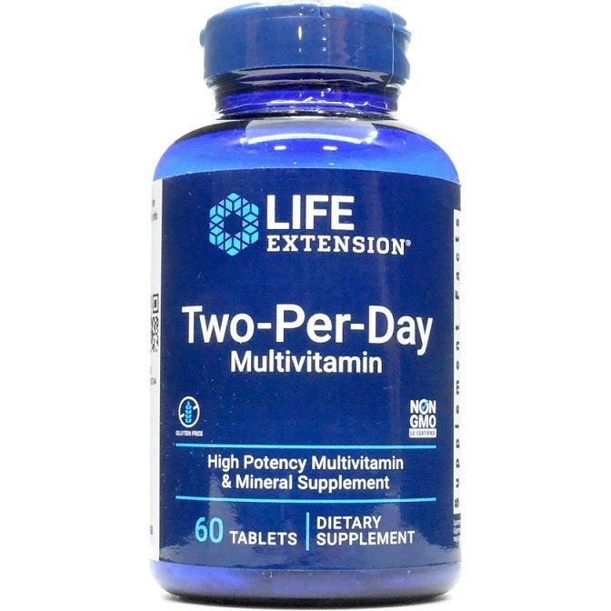 Life Extension TwoPerDay, Tablets 60 tabs- Lillys Pharmacy and Health Store