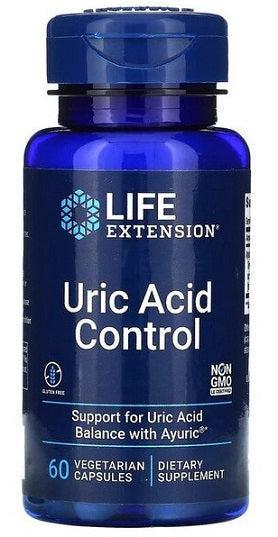 Life Extension Uric Acid Control 60 vcaps- Lillys Pharmacy and Health Store