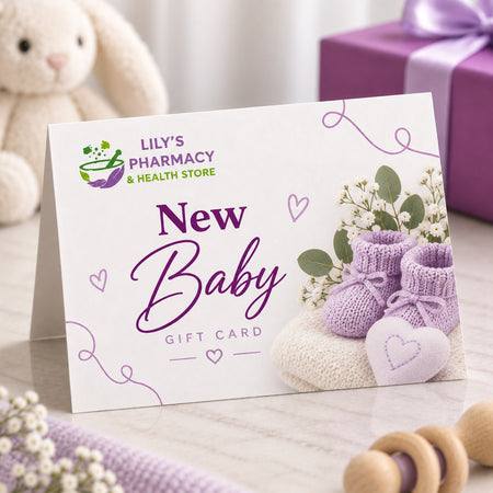 Lilys Pharmacy "New Baby" Gift Card- Lillys Pharmacy and Health Store