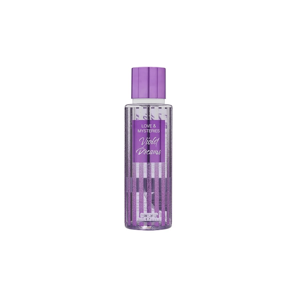 Love & Mysteries Violet Dreams Body Spray 250ml- Lillys Pharmacy and Health Store