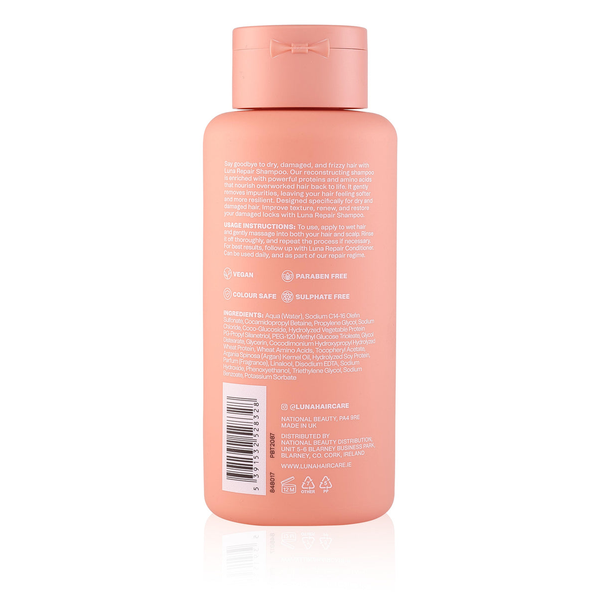 Luna Repair Shampoo 300ml- Lillys Pharmacy and Health Store