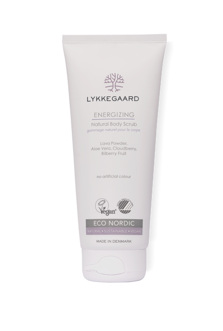 Lykkegaard Energizing Natural Body Scrub 200ml- Lillys Pharmacy and Health Store