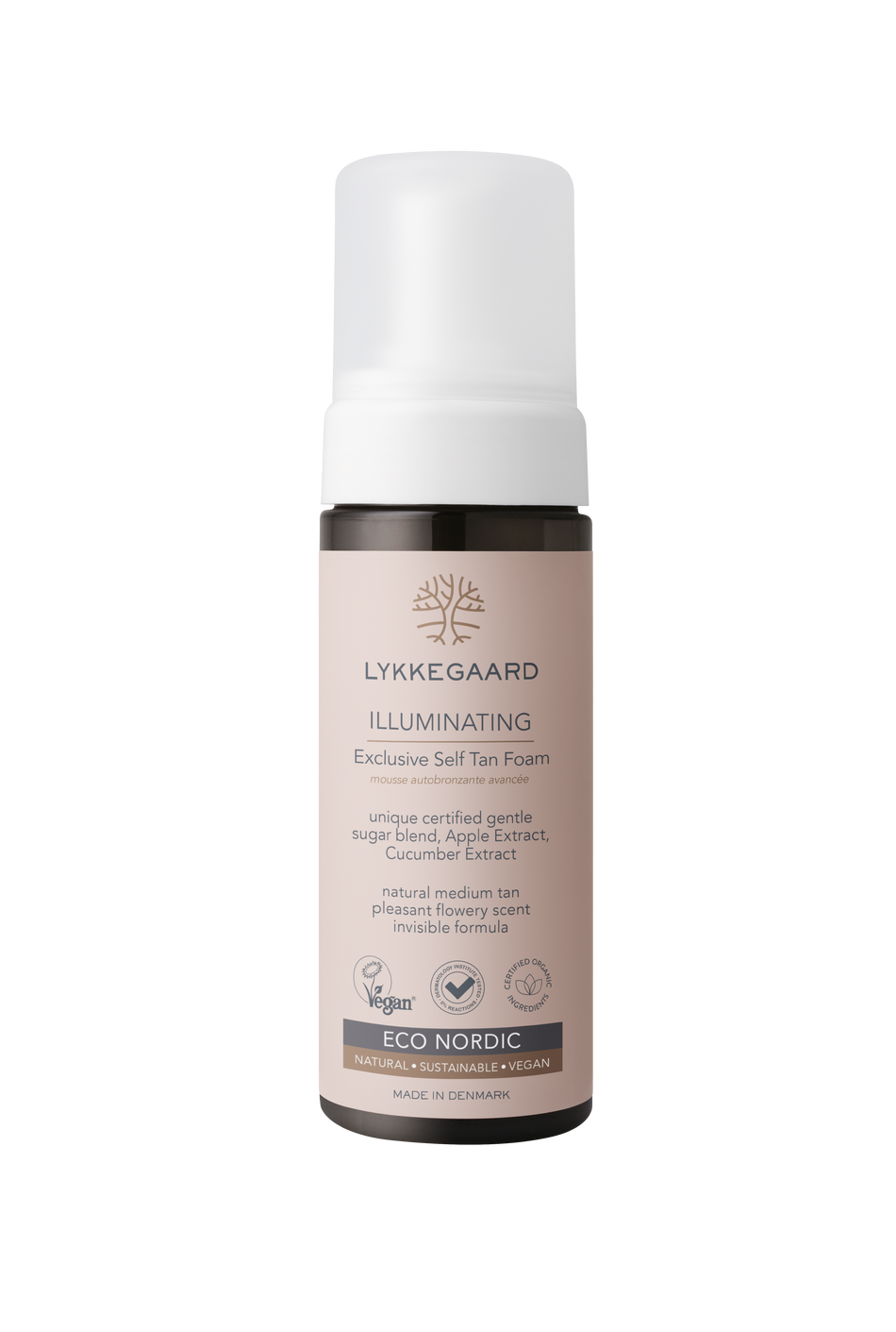 Lykkegaard Illuminating Self Tan Foam- Lillys Pharmacy and Health Store